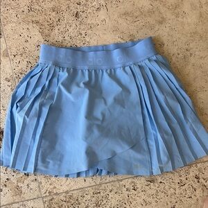 ALO Yoga Light Blue Mini Skirt